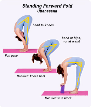 seated forward fold